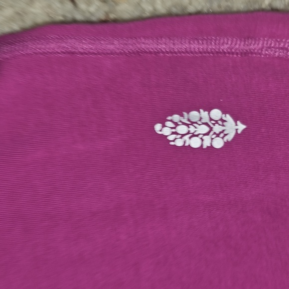 Free People Movement Hot Shot One Piece Romper And Top - Magenta - Picture 5 of 11